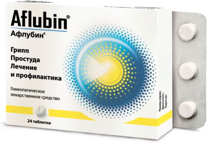 Афлубин 24 шт таблетки подъязычные