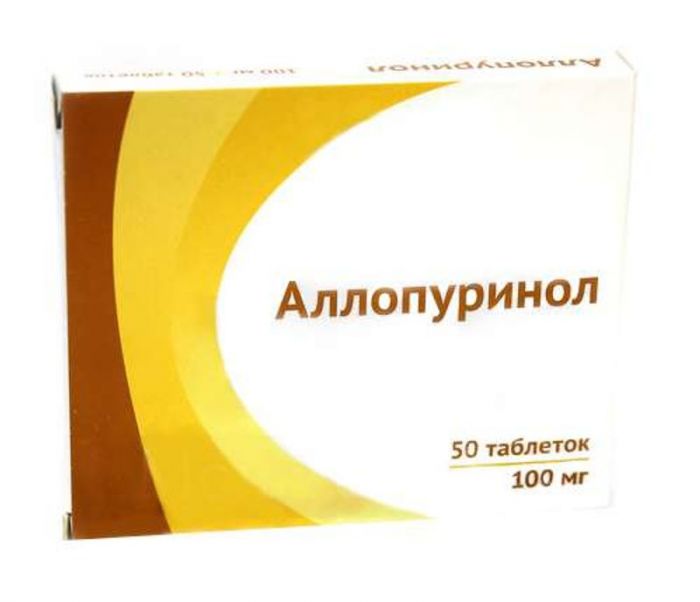 Аллопуринол Цена 100мг