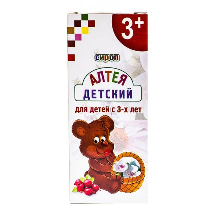 Алтей сироп для детей 3+ 100мл