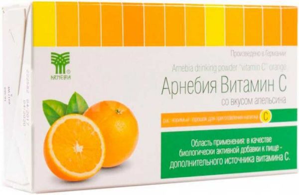 Арнебия витамин c порошок апельсин 5г 10 шт