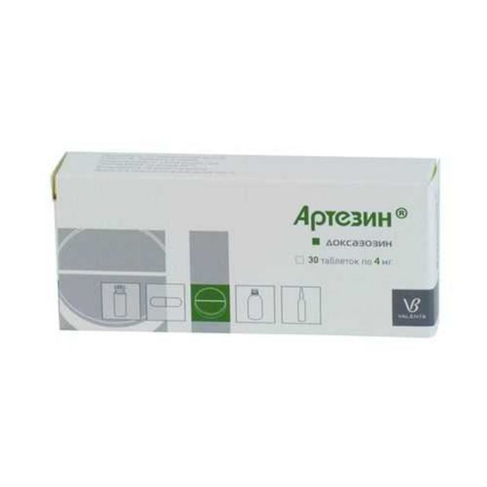 Артезин 4мг 30 шт таблетки