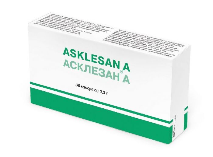 Асклезан а 0,3 г 36 шт капсулы