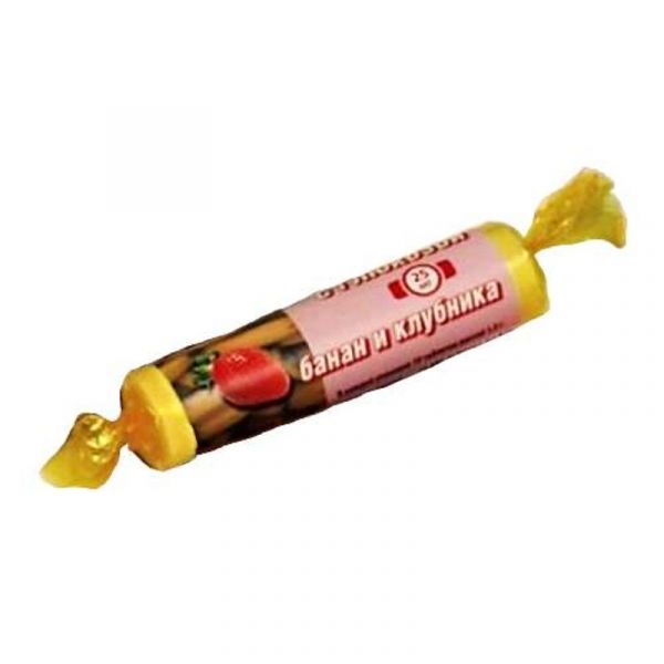 Аскорбиновая кислота с глюкозой гленвитол таблетки 25мг банан/клубника 10 шт крутка