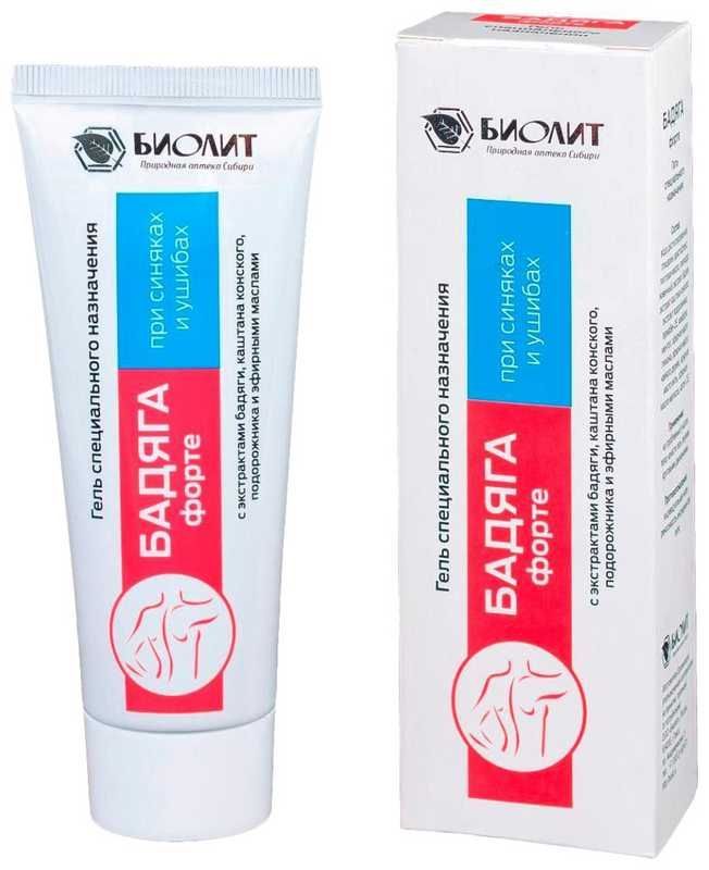 Бадяга форте гель 75мл