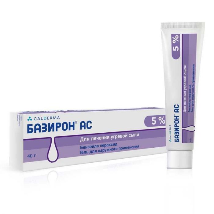 Базирон ас 5% 40г гель