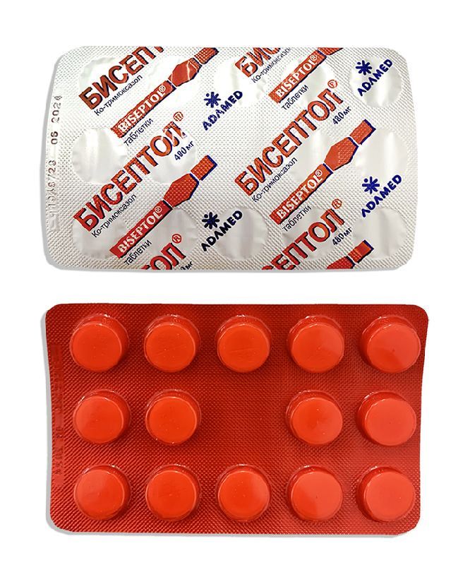 Бисептол 480мг 28 шт таблетки