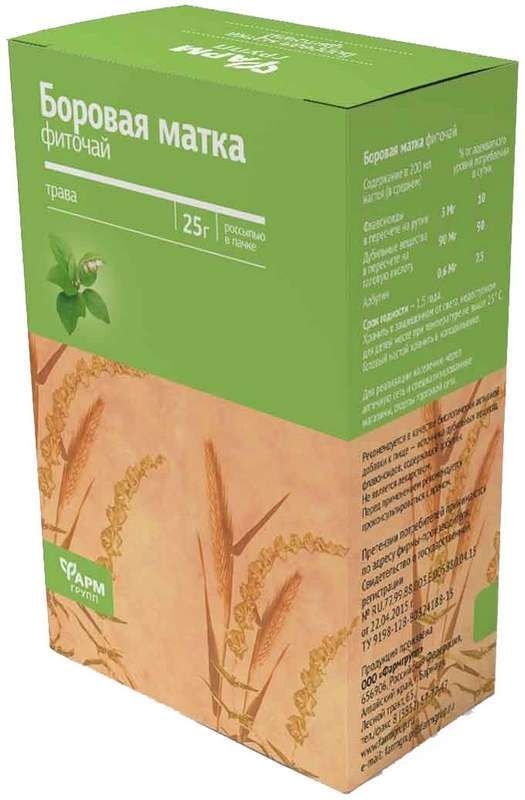 Боровая матка фиточай 25г