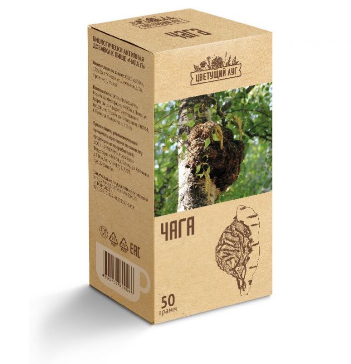 Цветущий луг чага п 50г