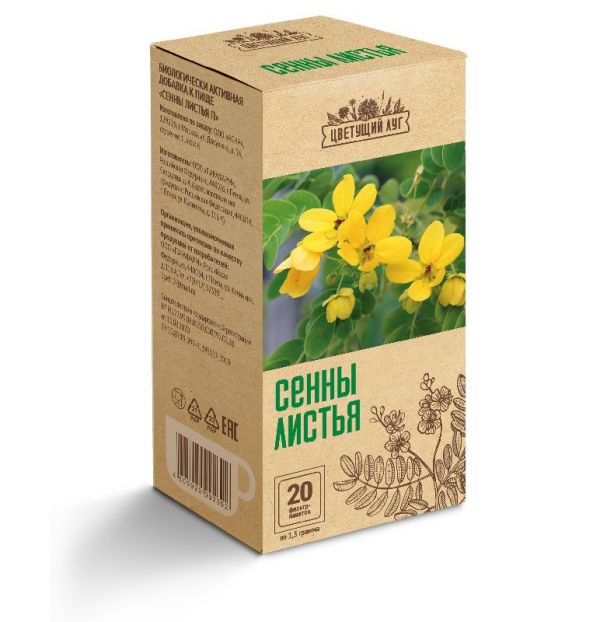 Цветущий луг сенны листья п 20 шт фильтр-пакет