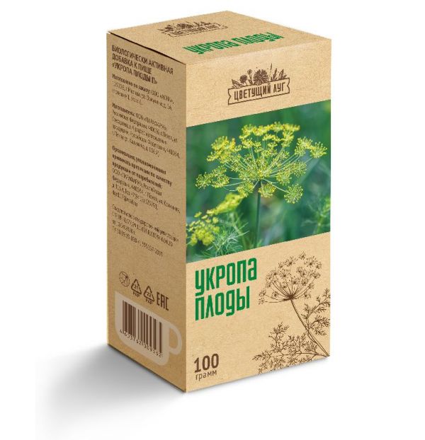 Цветущий луг укропа пллоды п 100г
