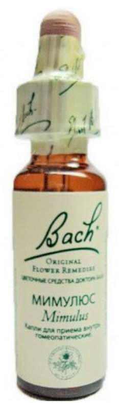 Цветы баха n20 мимулюс капли гомеопатические 10мл