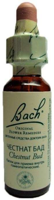 Цветы баха n25 ред честнат капли гомеопатические 10мл