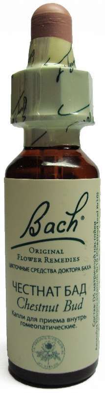 Цветы баха n7 честнат бад капли гомеопатические 10мл