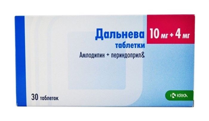 Дальнева 10мг+4мг 30 шт таблетки