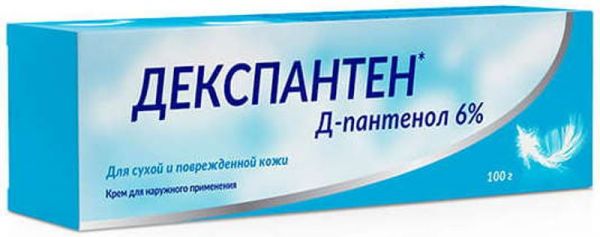 Декспантен крем с д-пантенолом 100г твинс тэк