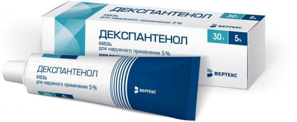 Декспантенол-вертекс 5% 30г мазь для наружного применения