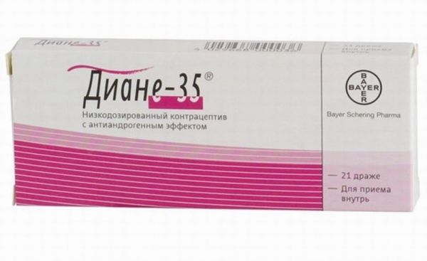 Диане-35 21 шт таблетки покрытые оболочкой