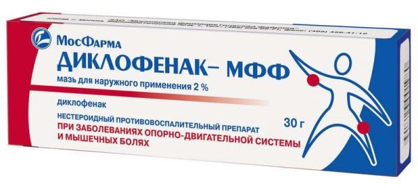 Диклофенак 2% 30г мазь для наружного применения