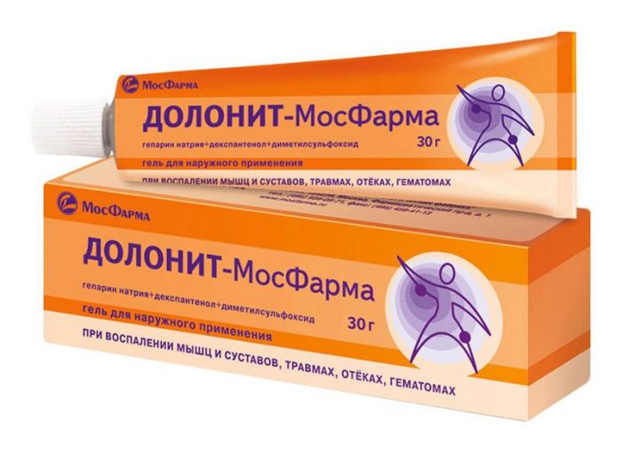 Долонит-мосфарма 30г гель для наружного применения