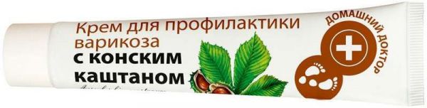 Домашний доктор крем для профилактики варикоза с конским каштаном 42мл
