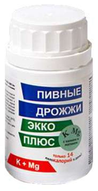 Дрожжи пивные таблетки магний/калий 100 шт