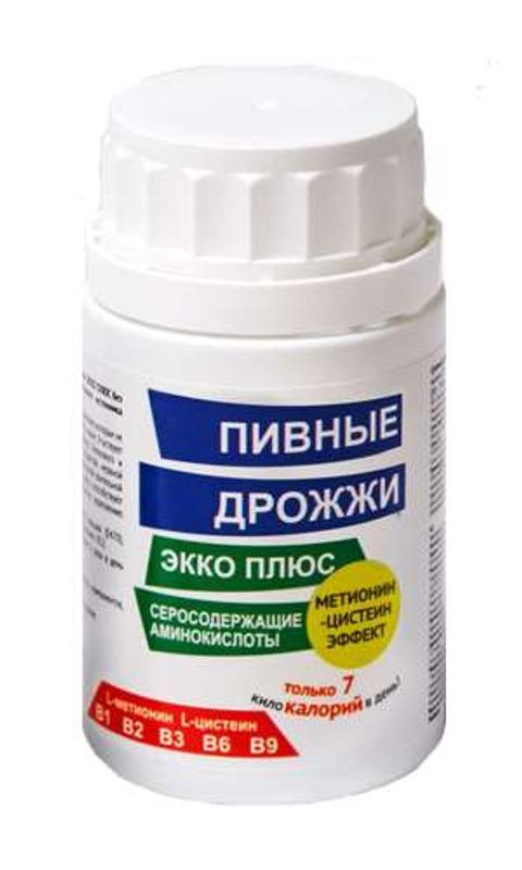 Дрожжи пивные таблетки метионин/цистеин 60 шт