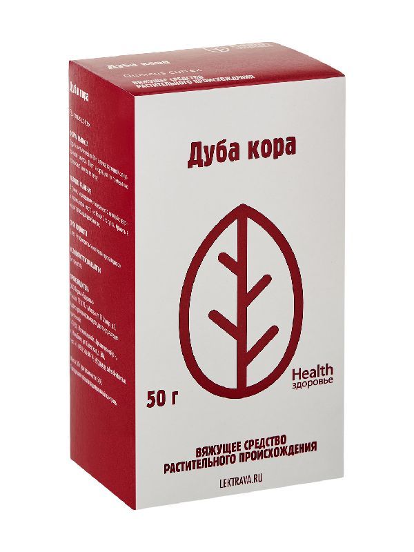 Дуба кора измельченная 50г