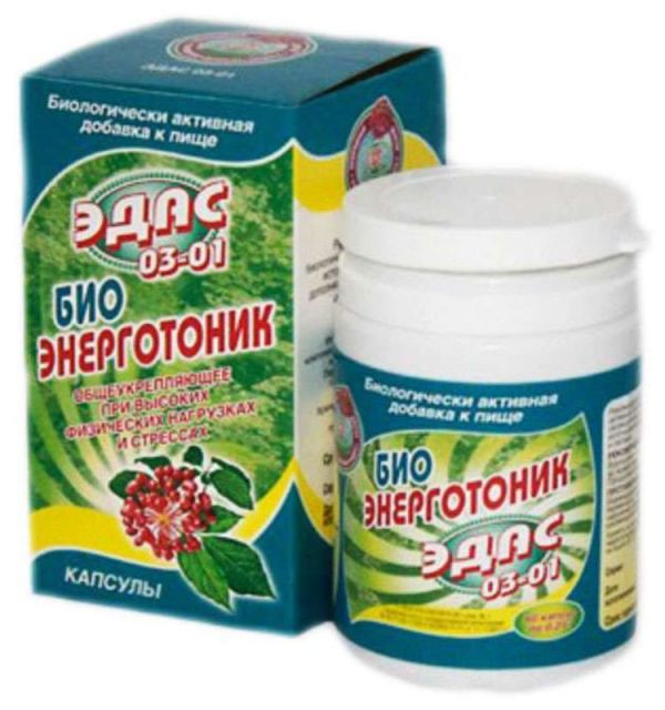 Эдас 03-01 биоэнерготоник капсулы 60 шт