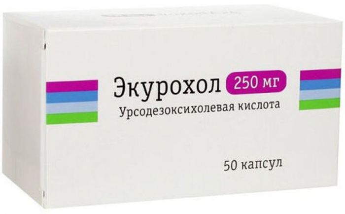 Экурохол 250мг 50 шт капсулы