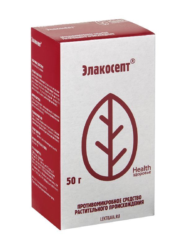 Элакосепт 50г сбор измельченный