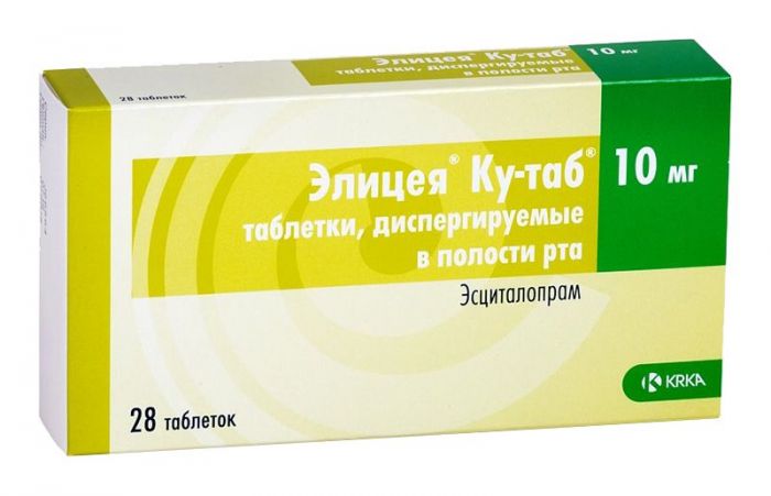 Элицея ку-таб 10мг 28 шт таблетки диспергируемые