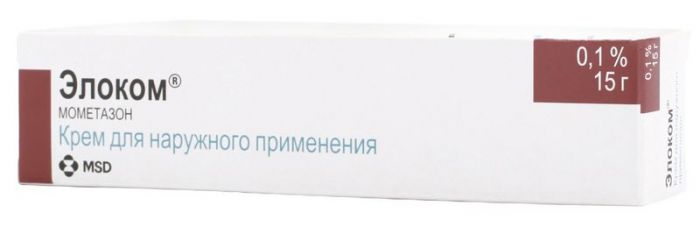 Элоком 0,1% 15г крем для наружного применения