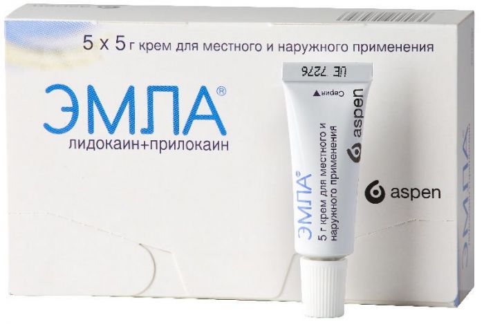 Эмла 5г 5 шт крем