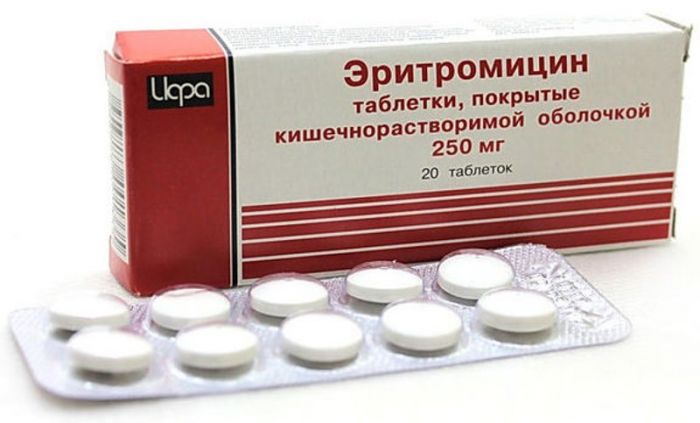 Эритромицин 250мг 20 шт таблетки покрытые кишечнорастворимой пленочной оболочкой ирбитский хфз