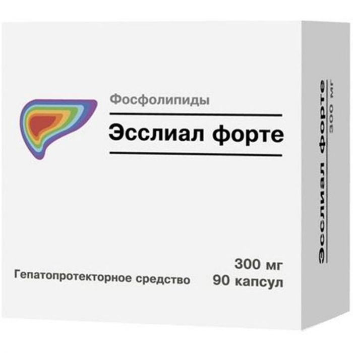 Эсслиал форте 0,3г 90 шт капсулы