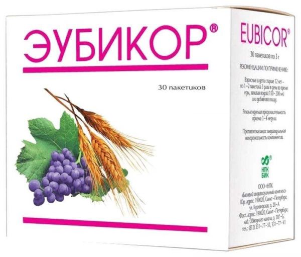 Эубикор порошок 3г 30 шт пакет