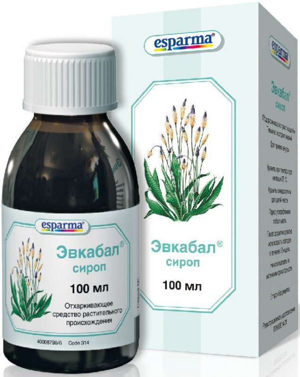 Эвкабал 100мл сироп