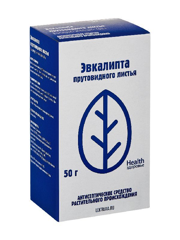 Эвкалипт лист 50г здоровье