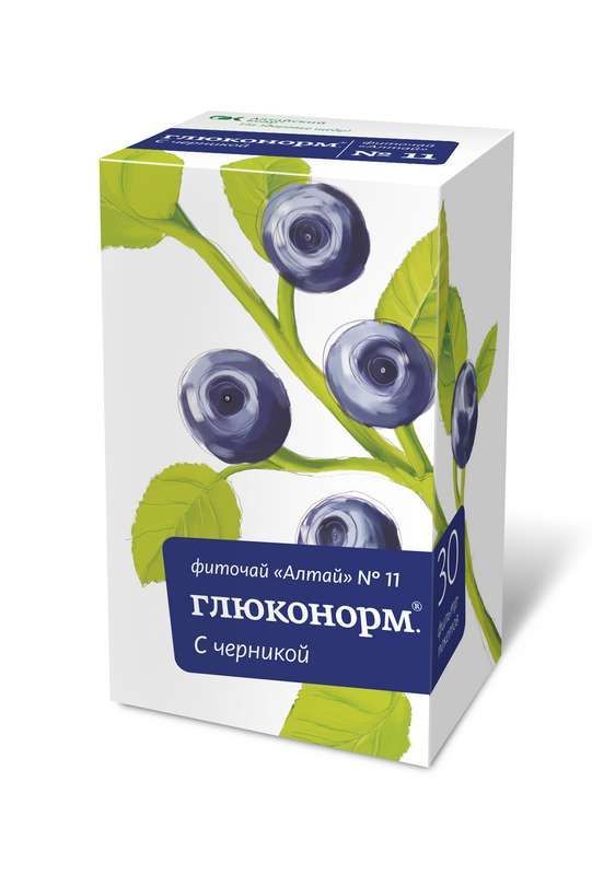 Фиточай алтай n11 глюконорм черника n30 фильтр-пакет