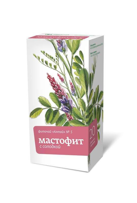 Фиточай алтай n5 мастофит солодка n20 фильтр-пакет
