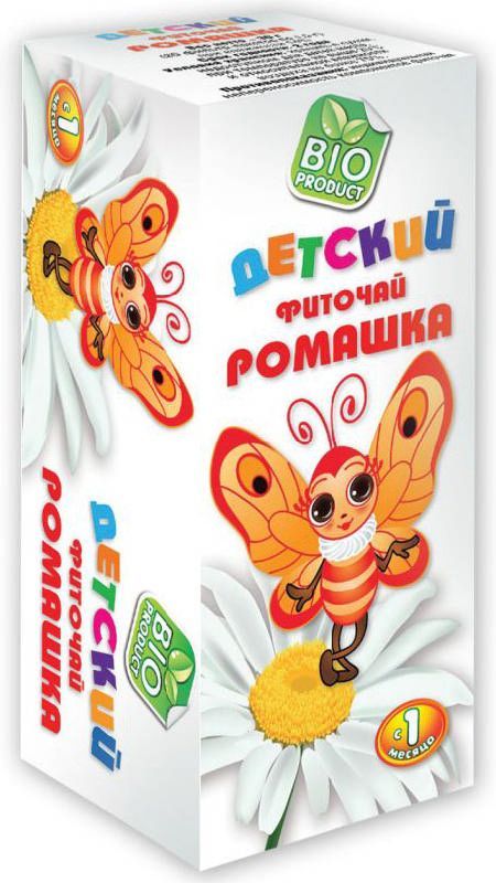 Фиточай детский ромашковый 1,5г 20 шт фильтр-пакет