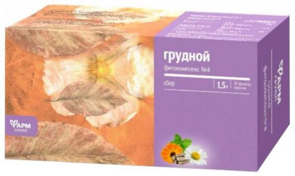 Фитокомплекс грудной 4 шт фильтр-пакет 20 шт