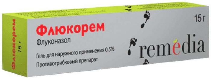 Флюкорем 0,5% 15г гель для наружного применения