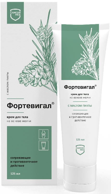 Фортевигал крем для тела на основе желчи 125мл