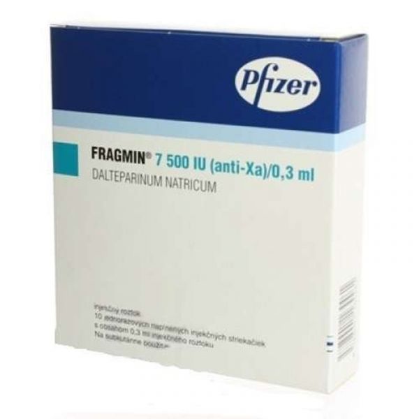 Фрагмин 7500ме/анти-ха/0,3мл 10 шт раствор для инъекций vetter pharma-fertigung