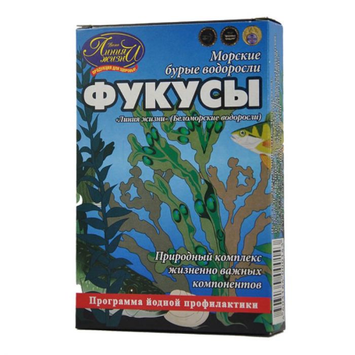 Фукус порошок беломорские водоросли 100г