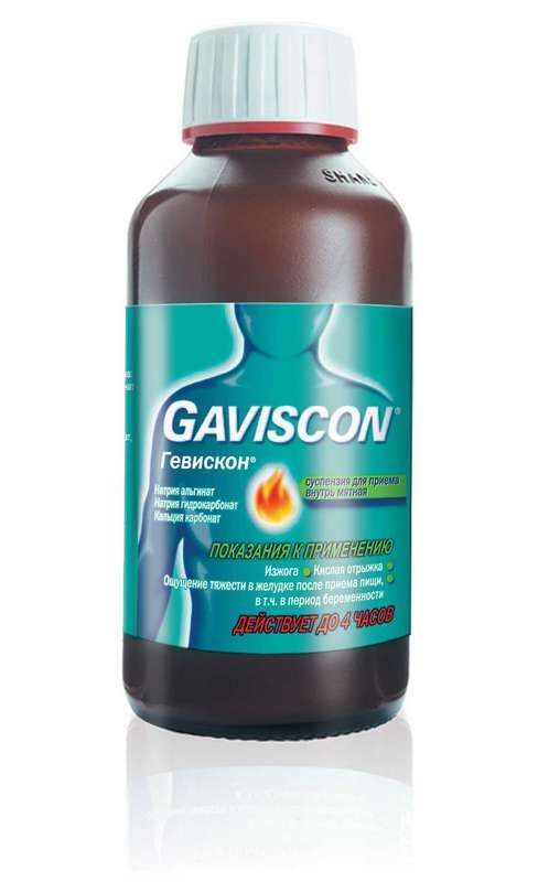 Гевискон 300мл суспензия мята