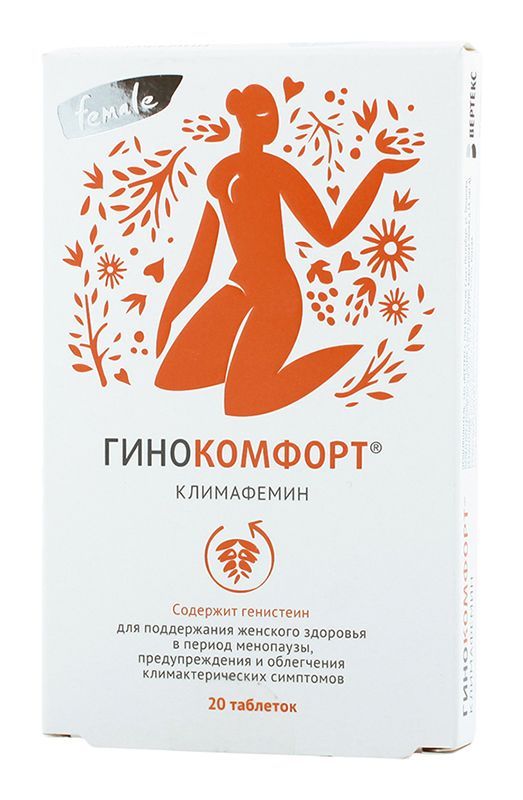 Гинокомфорт климафемин таблетки 20 шт
