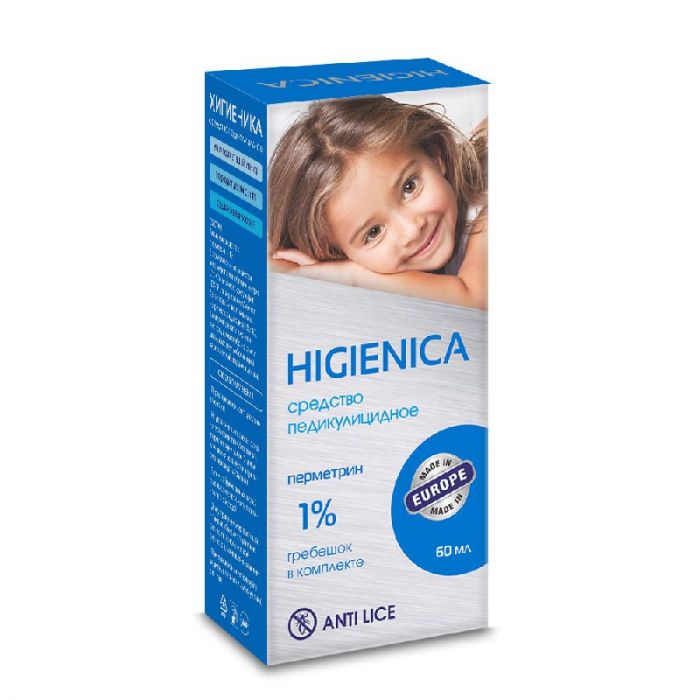 Хигиеника средство педикулицидное 60мл