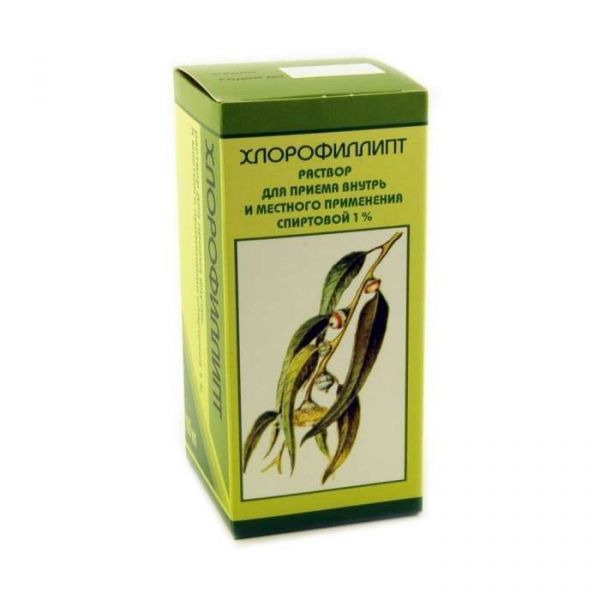 Хлорофиллонг 50мл раствор для приема внутрь и местного применения [спиртовой] тульская фф